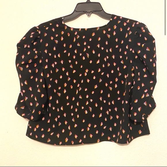 SOLD 3/$30 Free Press NWT Puff Sleeve Blouse - Picture 3 of 9